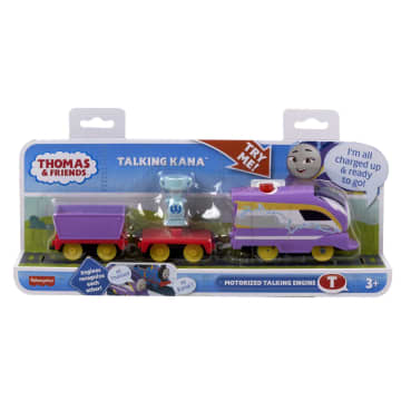 Thomas & Friends Talking Kana Toy Train, Motorized Engine With Phrases & Sounds - Imagem 6 de 6