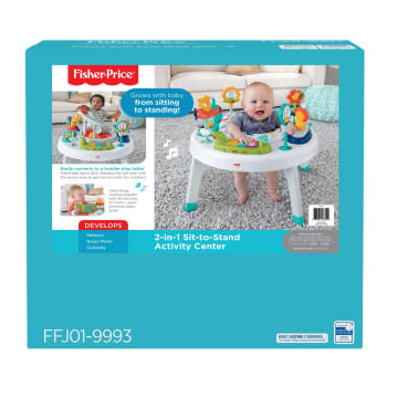 Fisher price 2 in 1 sit to stand age online