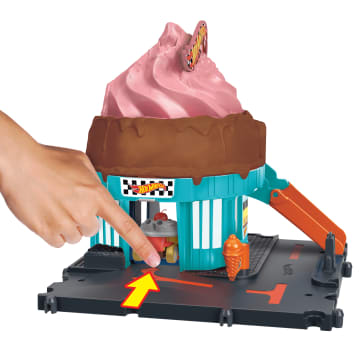 Hot Wheels City Pista de Brinquedo Sorveteria - Image 2 of 6