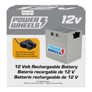 Power Wheels 12 Volt Rechargeable Battery Mattel