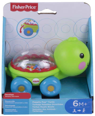 Fisher-Price Poppity Pop Turtle Push-Along Vehicle - Image 6 of 6