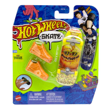 Hot Wheels Skate Veículo de Brinquedo Skateboard RAD & ROTTEN™ com Tênis - Image 5 of 5