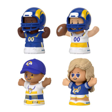 Little People Collector Los Angeles Rams Special Edition Set For Adults & NFL Fans, 4 Figures - Image 3 of 6