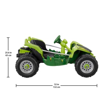 Green dune racer power wheels on sale