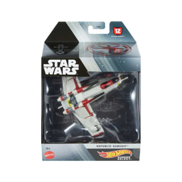 Hot Wheels Collector Vehículo de Colección Star Wars Nave Republicana - Imagen 6 de 6