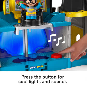 Fisher-Price Little People DC Super Friends Deluxe Batcave - Image 3 of 6