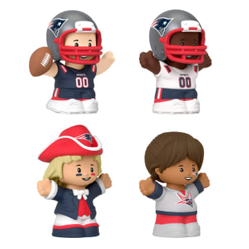 Little People Collector New England Patriots Special Edition Set For Adults & NFL Fans, 4 Figures - Image 4 of 6