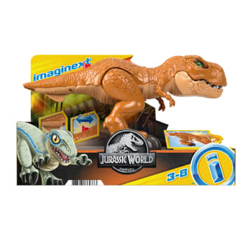 Imaginext Jurassic World Dinosaurio de Juguete T-Rex Acción de Combate - Image 6 of 6