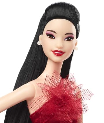 Barbie Doll | Barbie Signature 2022 Holiday Doll | Black Hair - Image 3 of 6