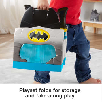 Fisher-Price Little People DC Super Friends Deluxe Batcave - Image 5 of 6