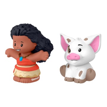 Fisher-Price Little People Princesses Disney Moana et Pua, 2 Fig. - Imagen 4 de 6