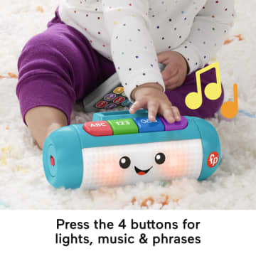 Fisher-Price Laugh & Learn Light Up Learning Speaker Electronic Baby Toy, 2 Pieces - Image 3 of 6