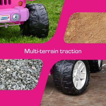 Power Wheels Power Wheels Barbie Jeep Wrangler Mattel