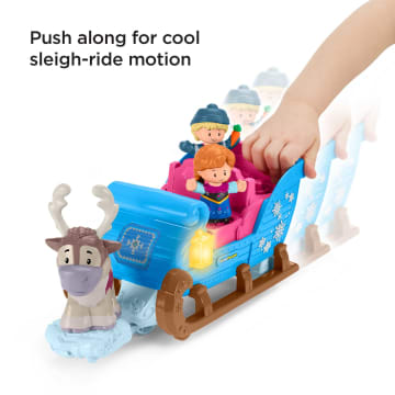Fisher-Price Disney Frozen Kristoff's Sleigh By Little People - Image 3 of 6