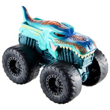 Hot Wheels Monster Trucks Roarin' Wreckers MEGA Wrex - Image 1 of 5
