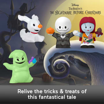 Little People Collector Disney Tim Burton's The Nightmare Before Christmas Set, 4 Figures - Image 2 of 6