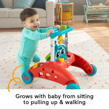 2 Sided Steady Speed Walker Car Baby Learning Toy Mattel