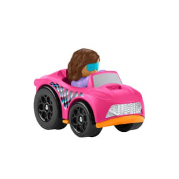 Little People Hot Wheels Juguete para Bebés Vehículo Wheelies Rosa Convertible - Image 2 of 6
