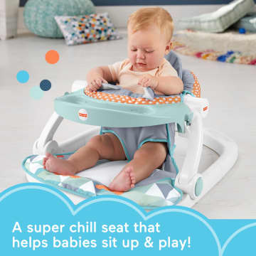 Fisher-Price Sit-Me-Up Floor Seat With Toy Tray - Image 2 of 6