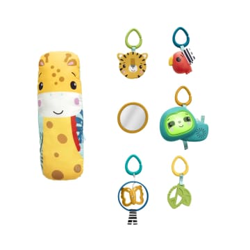 Fisher-Price Tapis D’Activités Sensorielles Amis de La Jungle 3 en 1 - Image 5 of 6