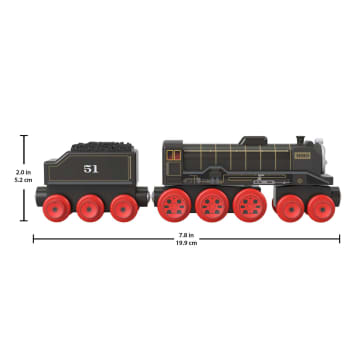 Fisher-Price Thomas & Friends Wooden Railway Hiro Engine And Coal-Car - Image 6 of 6