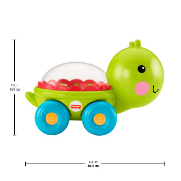 Fisher-Price Poppity Pop Turtle Push-Along Vehicle - Image 5 of 6