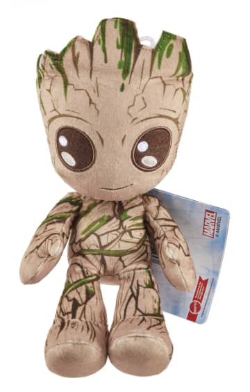 Marvel Plush Character, 8-Inch Groot Soft Doll For Ages 3 Years Old & Up - Imagem 4 de 4