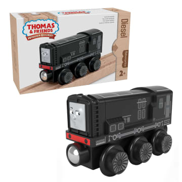 Thomas & Friends Wooden Railway Diesel Engine Push-Along Train - Imagen 1 de 6