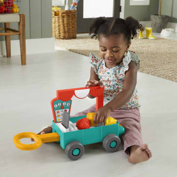 Fisher-Price Rires et Éveil Tracteur de La Ferme Au Marché 4-en-1 - Imagem 4 de 6