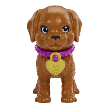Barbie-Nouvelle Adoption-Coffret Poupée, 2 Chiots, Changement Couleur - Image 4 of 6