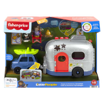 Fisher-Price Little People Veículo de Brinquedo Trailer de Aventuras e Aprendizagem - Image 4 of 4