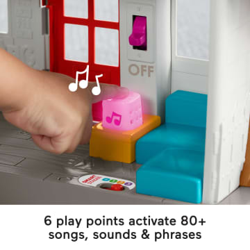 Little People Toddler Learning Toy, Playset With Figures And Music, Friends Together Play House - Image 4 of 6