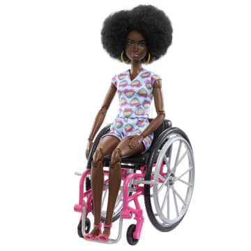Barbie Fashionistas Poupée Avec Fauteuil Roulant et Rampe - Image 4 of 6