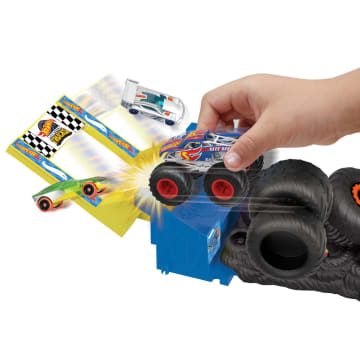 Hot Wheels-Coffret Monster Trucks Arena Smashers Défi Carambolage - Image 3 of 4