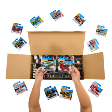 Hot Wheels Coffret de 50 Vehicules - Imagen 3 de 6