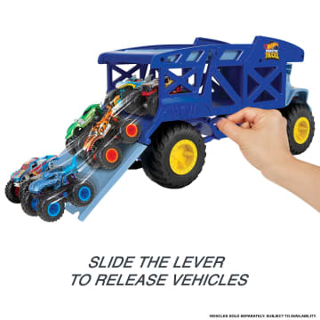 Hot wheels monster truck hauler store