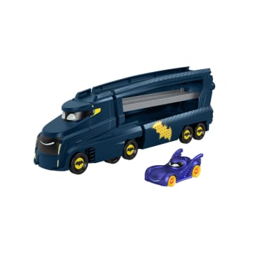 Fisher-Price DC Batwheels Bat-Camion Avec Rampe, Rang. de Véh. - Image 1 of 6