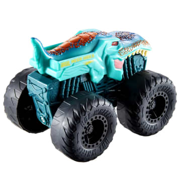Hot Wheels Monster Trucks Roarin' Wreckers MEGA Wrex - Image 4 of 5