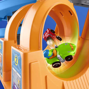 Little People Hot Wheels La Tour des Boucles de Course - Image 5 of 6