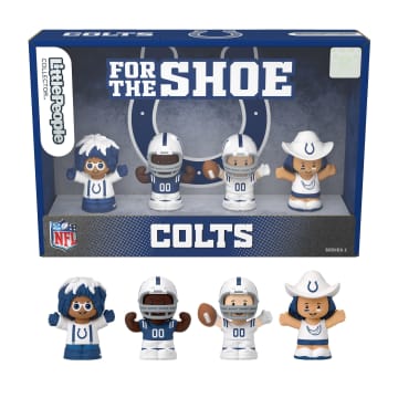 Little People Collector Indianapolis Colts Special Edition Set For Adults & NFL Fans, 4 Figures - Image 1 of 6