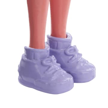 Polly Pocket Muñeca Hoodie Amigos Lila Perrito - Imagen 4 de 4