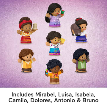 Disney Encanto Toys Set Of 7 Fisher-Price Little People Figures For Toddlers And Preschool Kids - Image 3 of 6