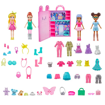 Polly Pocket Conjunto de Brinquedo Super Armário De Animais - Image 5 of 6