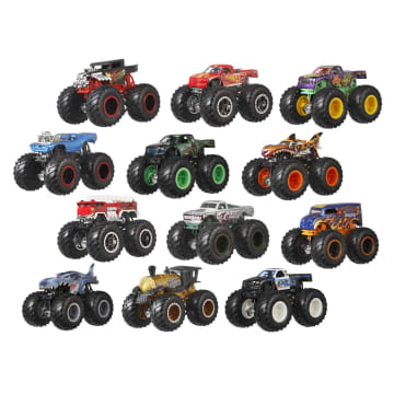 Hot Wheels Monster Trucks Assortiment 12 Véhicules Chaos Ultime - Image 2 of 6