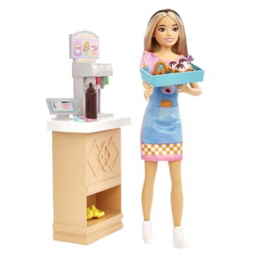 Barbie-Skipper Premiers Jobs Coffret Snack-Bar, Avec Accessoires - Image 4 of 6