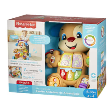 Fisher Price Rie y Aprende Andadera para Bebes Perrito de Aprendizaje
