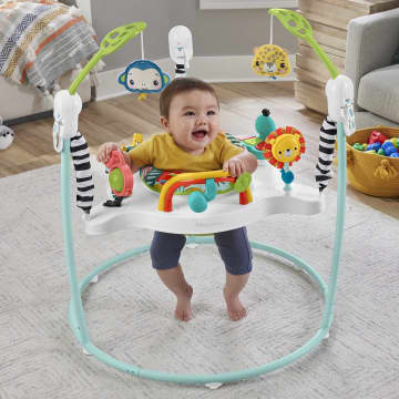 Fisher-Price Jumperoo de La Jungle, Centre D’Activités, Lumières+Sons - Image 2 of 6