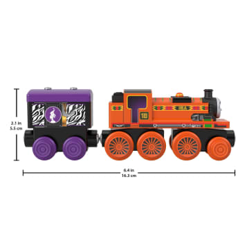 Fisher-Price Thomas & Friends Wooden Railway Nia Engine And Cargo Car - Image 6 of 6