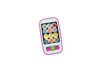 Fisher-Price Ríe y Aprende Juguete para Bebés Smartphone de Aprendizaje Rosa - Imagen 1 de 4