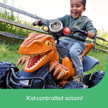 Jurassic world power wheels dino racer discount